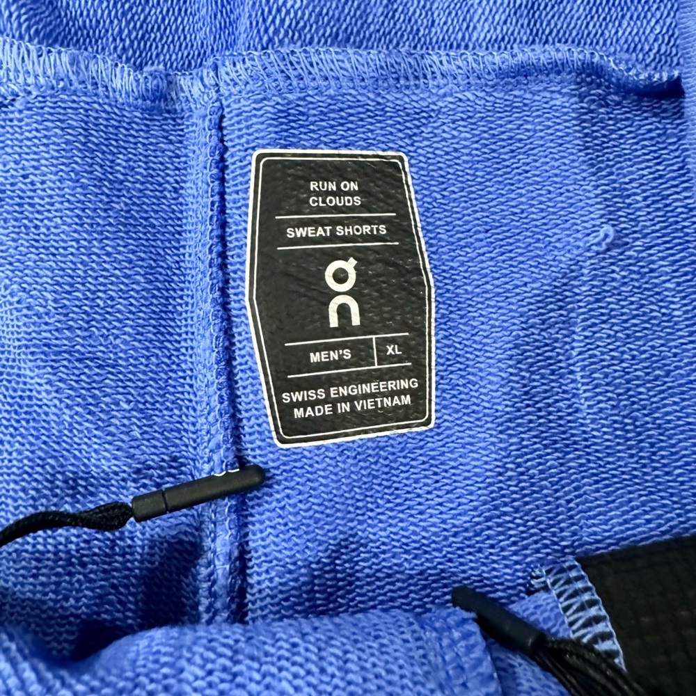 Men's On Running Blue Shorts XL - Picture 5 of 6